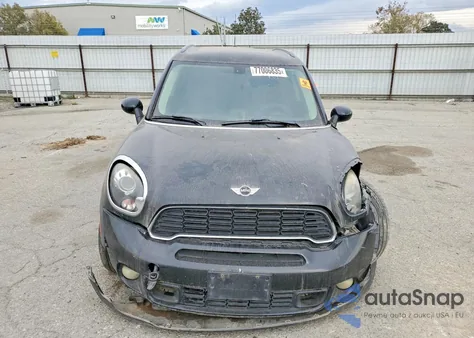 2013 Mini Cooper S Countryman из США, поврежденный, VIN WMWZC3C5XDWP20834